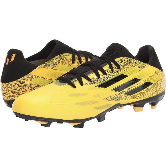 Adidas MLS Soccer Cleats X Speedflow Messi.3 FG Black Yellow Mens Size 12 NEW main image 4